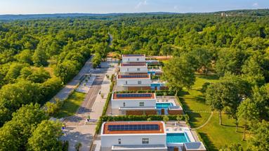 Istria, Labin - top modern villa B, heated pool 48 m², 2402 m² of landscaped garden