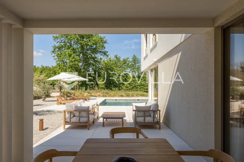 Istrien, Labin - top moderne Villa B, beheizter Pool 48 m², 2402 m² Landschaftsgarten - 51