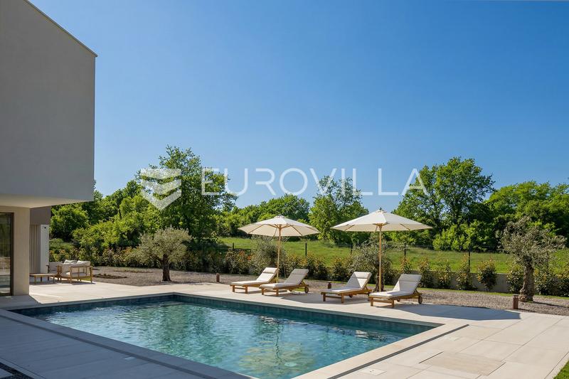 Istrien, Labin - top moderne Villa B, beheizter Pool 48 m², 2402 m² Landschaftsgarten - 65