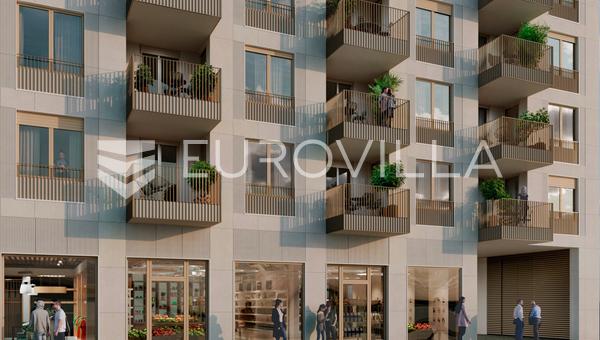 Zagreb, Nova Cesta, yksiö 59,11 m² loggialla - PREMIUM UUDISKOHDE