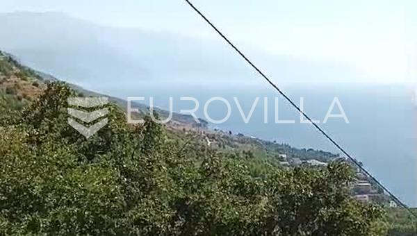 Omiš, Lokva Rogoznica, građevinsko zemljište s prekrasnim pogledom