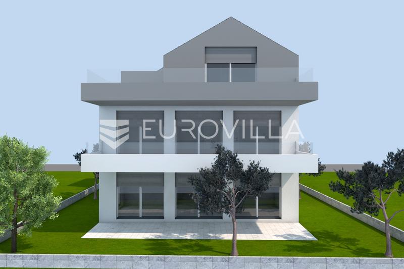 Pag, Povljana, dvosobni stan s vrtom, NKP 86,96 m2