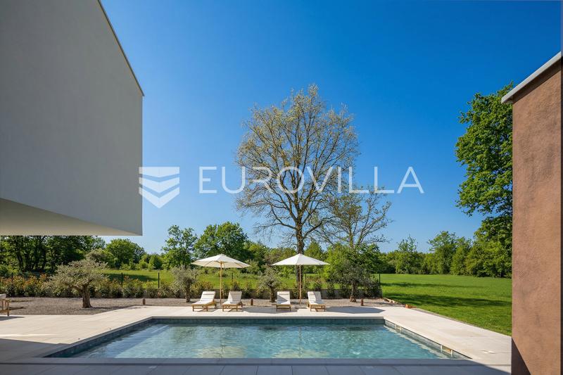 Istrien, Labin - top moderne villa C, opvarmet pool 48 m², 2386 m² anlagt have - 70
