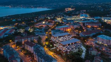 Rijeka, Srdoci, NIEUWBOUW, tweekamerappartement 54,02 m², Gebouw A, appartement A12