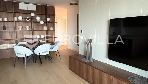 Zagreb, Svetice, nybyggeri, treværelses lejlighed med garageplads og loggia, 109,43 m²