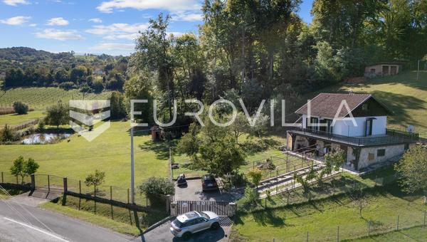 Gornja Stubica, Banščica - Private 8,489 m² Estate with House and Two Ponds