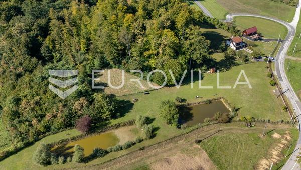 Gornja Stubica, Banščica - Private 8,489 m² Estate with House and Two Ponds