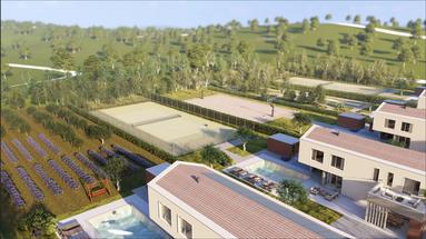 Istria, Labin - top modern villa A, heated pool 48 m2, 2710 m2 of landscaped garden