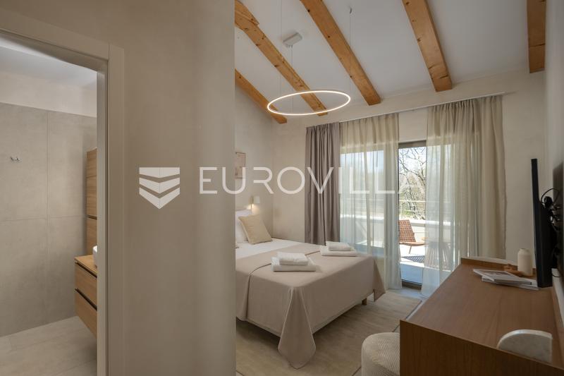 Istrien, Labin - top moderne Villa A, beheizter Pool 48 m², 2710 m² Landschaftsgarten - 34