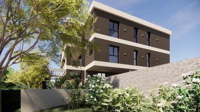 Vodnjan, Barbariga, novogradnja, luksuzan stan u prizemlju s vrtom od 140 m²