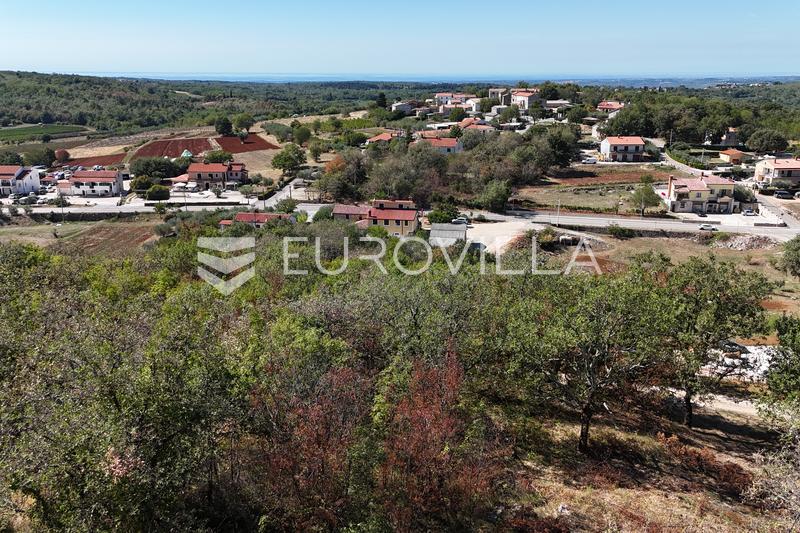 Istra, Vižinada, građevinsko zemljište 4.410 m² s panoramskim pogledom na more - 3