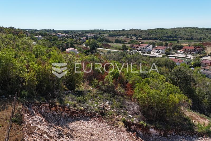 Istra, Vižinada, građevinsko zemljište 4.410 m² s panoramskim pogledom na more - 2