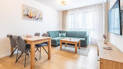 Zagreb, Dubrava, PRVI NAJAM, moderan dvosoban stan 52 m² parking
