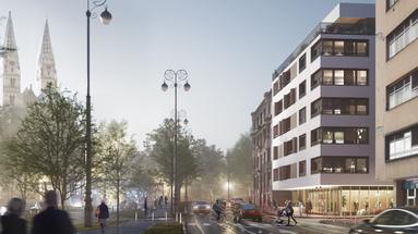 Langov Trg, Novakova luxusná novostavba, 3-izbový byt s 1 garážou