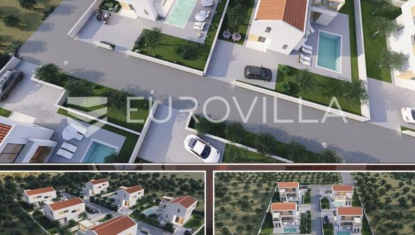 Razanac, Rtina Sunset, projeto exclusivo para a construção de 6 villas modernas com piscina
