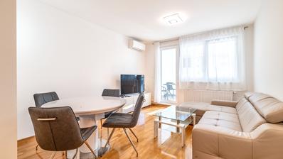 Zágráb, Borovje, egyszobás lakás garázsbeállóval, 52,36 m²