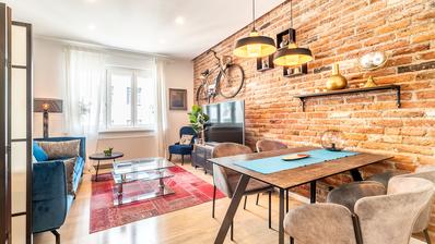 Zagreb, Marticeva, lindo apartamento de um quarto de 50 m²