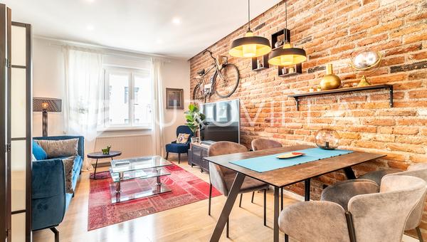 Zagreb, Marticeva, hermoso apartamento de un dormitorio de 50 m²