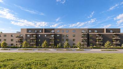 Zagreb, Odra, kolmion asunto, 71,17 m², pysäköinti, uudiskohde