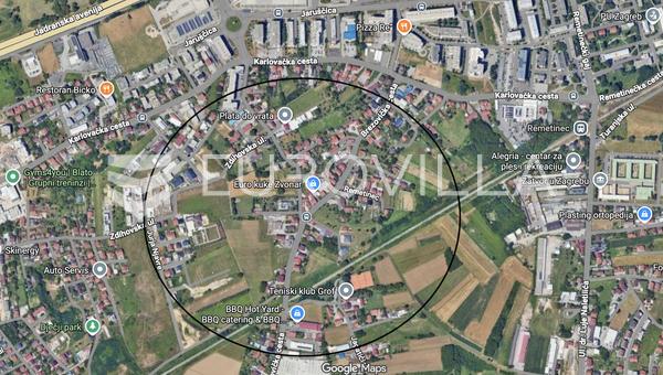 Záhreb, Blato, stavebný pozemok s celkovou rozlohou 2787 m²