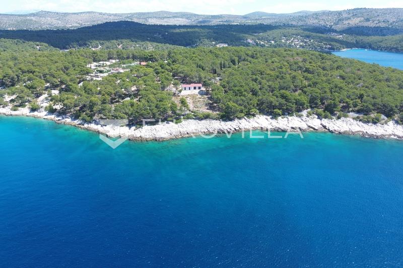 Brac, Milna, Terreno en primera línea de mar con vistas panorámicas - 4