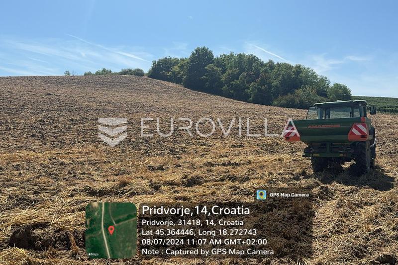 Drenje, Pridvorje, poljoprivredno zemljište s dijelom šumom - 3