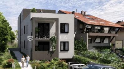 Zagreb, Crnomerec, apartamento de un dormitorio en un edificio nuevo, 42,41 m², plaza de garaje