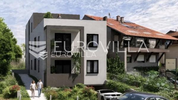 Zagreb, Crnomerec, Einzimmerwohnung in einem Neubau, 42,41 m², Garagenstellplatz