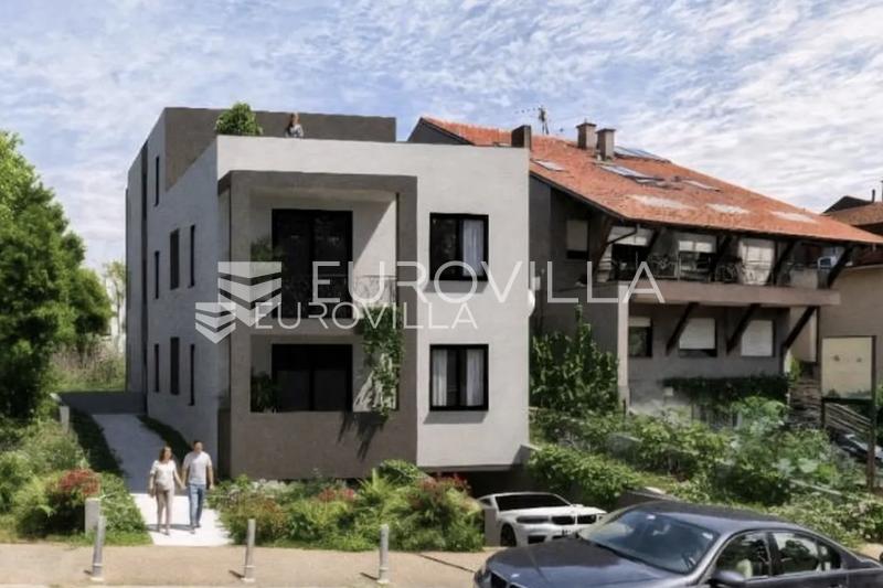 Zagreb, Crnomerec, apartamento de un dormitorio en un edificio nuevo, 42,41 m², plaza de garaje - 1