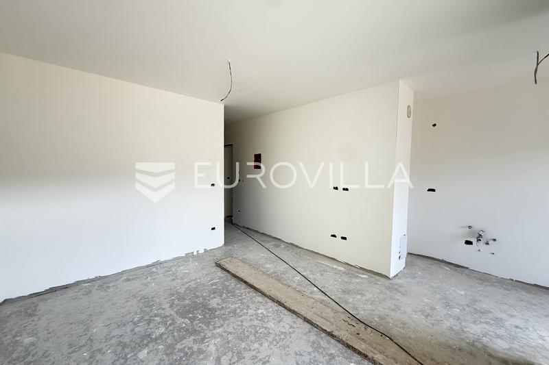 Pula, wider center - modern two-bedroom apartment in a new building, central gas heat,1st floor,58 m²
