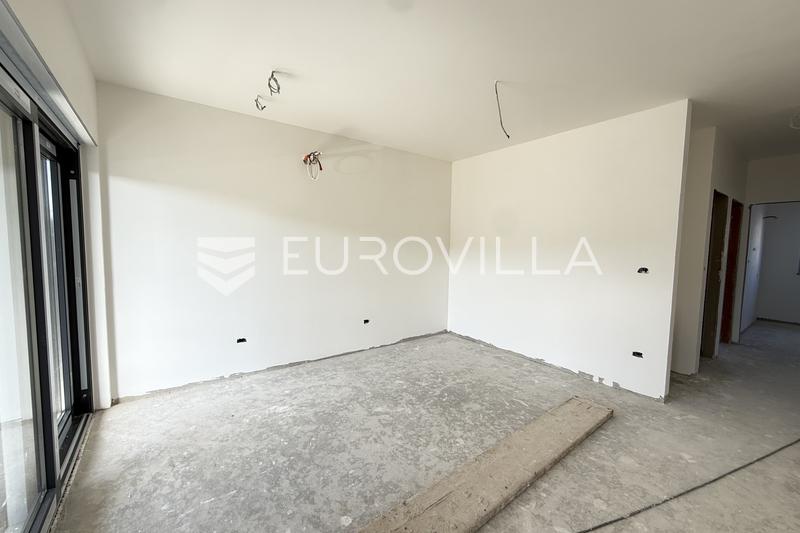 Pula, wider center - modern two-bedroom apartment in a new building, central gas heat,1st floor,58 m²