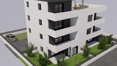 Trogir, dvosoban stan na prvom katu neto korisne površine 54,16 m2 – S4