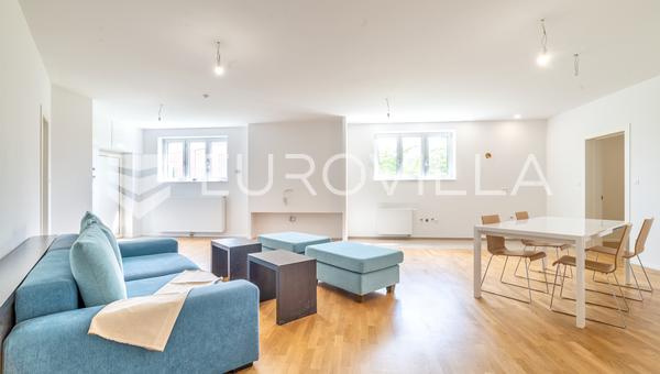 Загреб, Грачани, НОВОСТРОЙКА, четырехкомнатная квартира 107,52 м² с садом