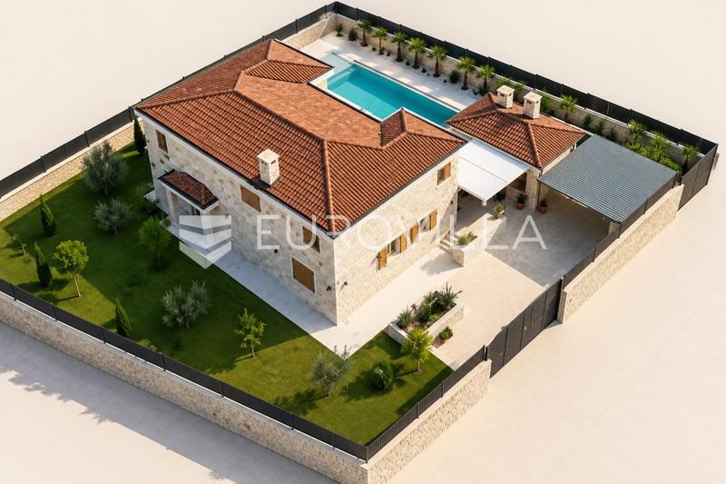 Zadar, Nin - Luxury Stone Villa with an Infinity Pool and Private Wellness Oasis - 7