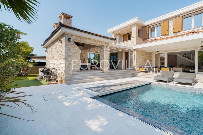 Zadar, Nin - Luxury Stone Villa with an Infinity Pool and Private Wellness Oasis - 62