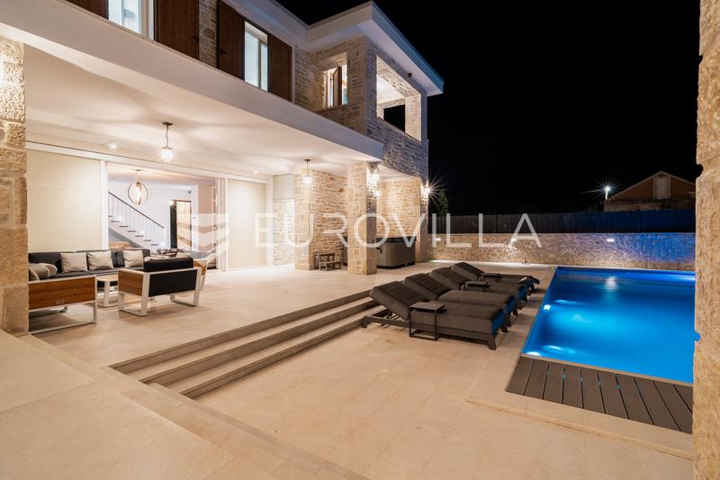 Zadar, Nin - Luxury Stone Villa with an Infinity Pool and Private Wellness Oasis - 87