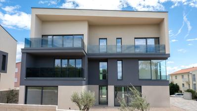 Krk, town of Krk, duplex apartment of 105.54 m² in a luxury new building.