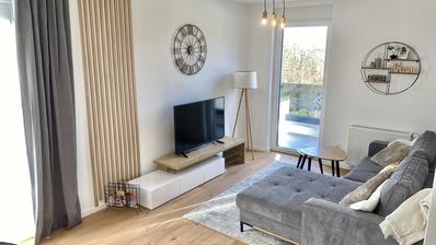 Zagreb, Jarun, smuk etværelses lejlighed, nettoetageareal 53 m², parkeringsplads