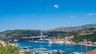 Dubrovník, vila s bazénem a panoramatickým výhledem