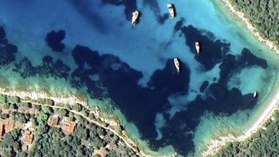 Задар, Силба, участок под застройку 70 м от моря, 3 578 м²