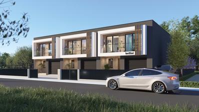 Kerestinec, moderna kuća u nizu 174 m²