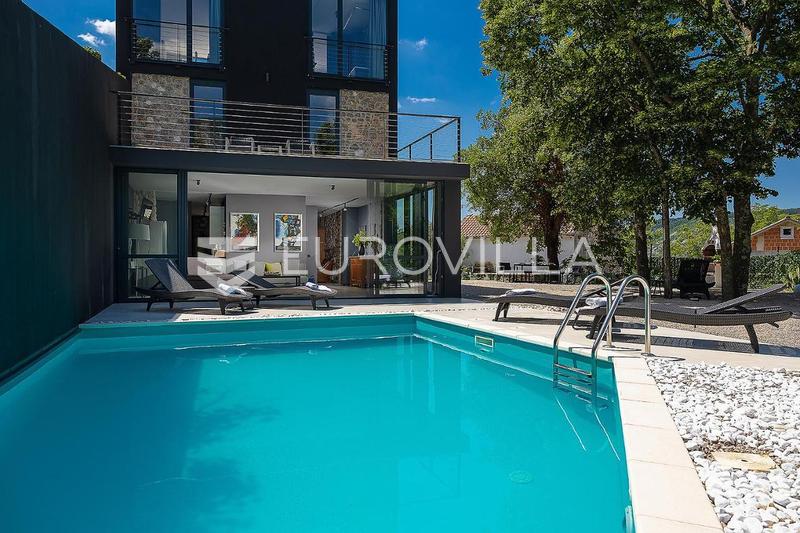 Grizane, Dolinci, casa de pedra recém-construída de 270 m² com piscina e sauna - 1