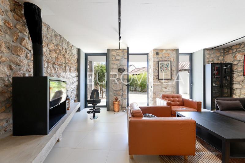 Grizane, Dolinci, casa de pedra recém-construída de 270 m² com piscina e sauna - 3