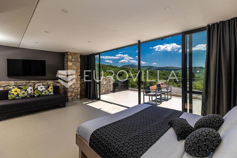 Grizane, Dolinci, casa de pedra recém-construída de 270 m² com piscina e sauna - 9