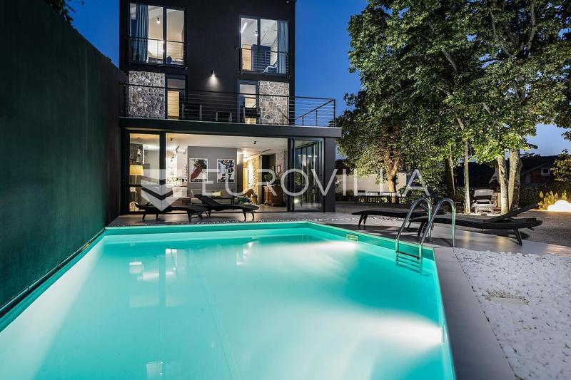Grizane, Dolinci, casa de pedra recém-construída de 270 m² com piscina e sauna - 5