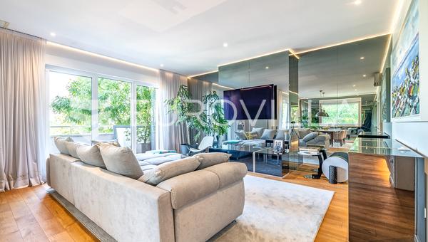 Zagreb, Tuškanac, Gornje Prekrižje, ekskluzivan četverosoban stan s pogledom na zelenilo 165 m²