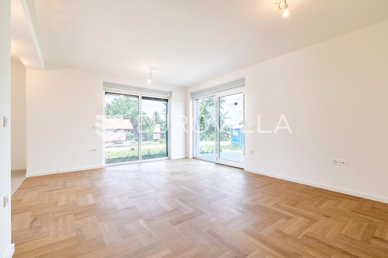 Zagreb, Brezovica, NOVA CONSTRUÇÃO, casa geminada 128,62 m² com jardim - 2