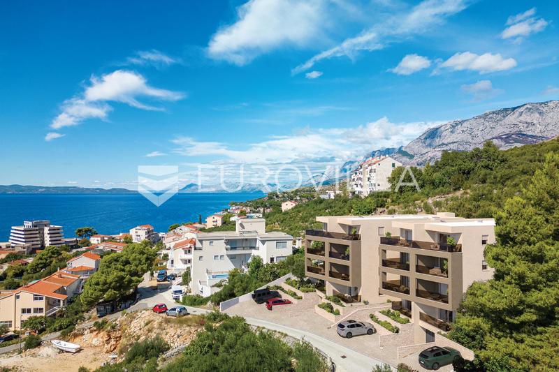 Podgora, luksuriøs toværelses lejlighed i nybyggeri med havudsigt - 4
