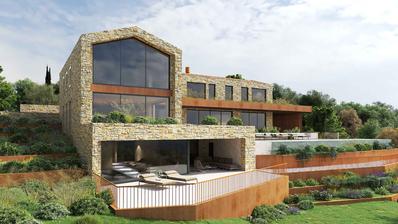 Istra, Motovun, građevinsko zemljište 2181m2 s idejnim projektom