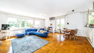 Zagreb, Srednjaci - tilava kolmen makuuhuoneen asunto 100 m²